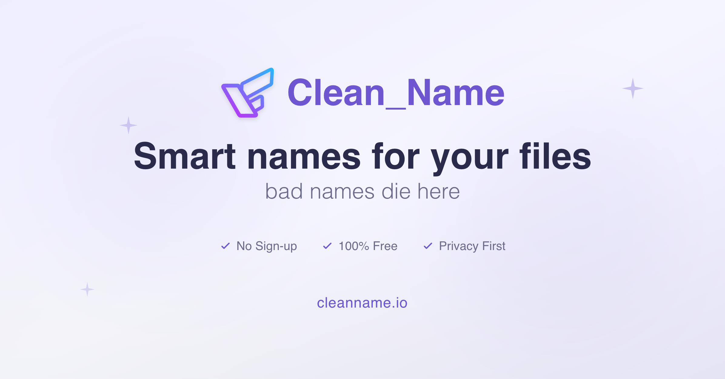 Clean_Name Smart names for your files